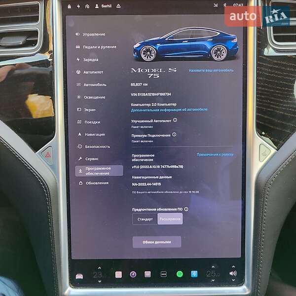 Ліфтбек Tesla Model S 2017 в Полтаві