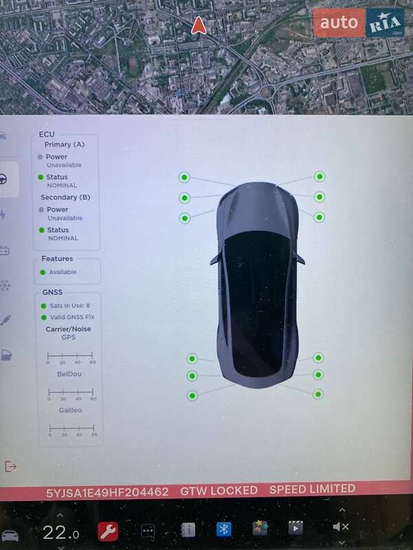 Лифтбек Tesla Model S 2017 в Запорожье