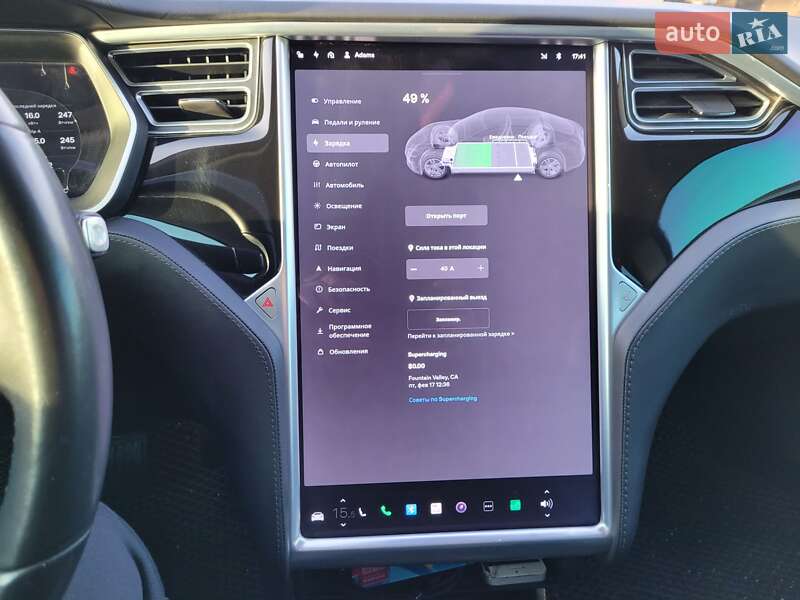 Лифтбек Tesla Model S 2015 в Львове
