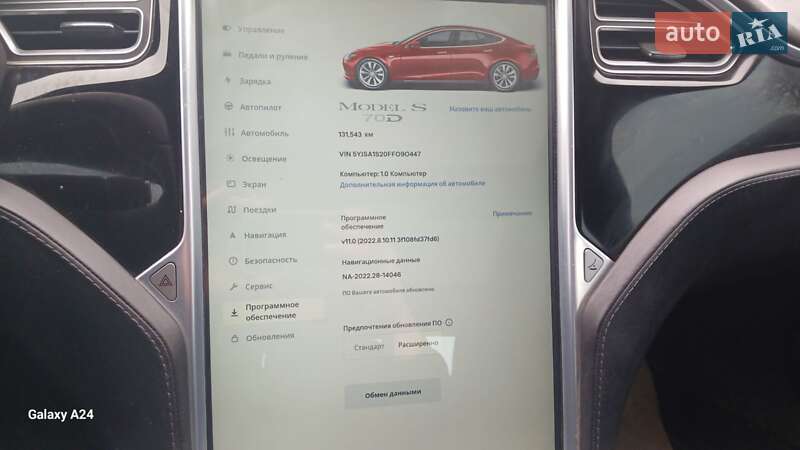 Ліфтбек Tesla Model S 2015 в Іллінцях фото 4 Ліфтбек Tesla Model S 2015 в Іллінцях