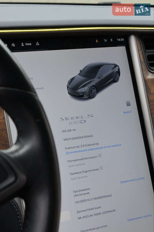 Ліфтбек Tesla Model S 2018 в Чернівцях