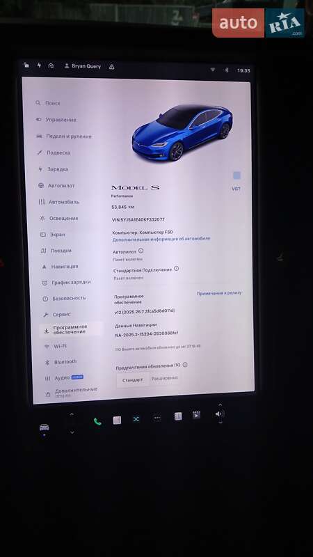 Лифтбек Tesla Model S 2019 в Киеве