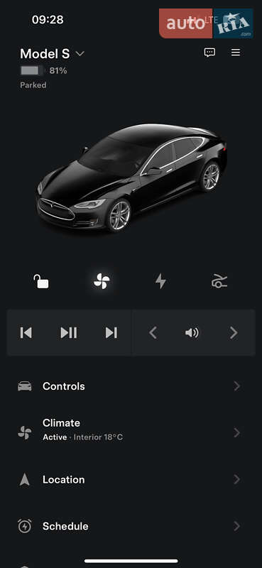 Ліфтбек Tesla Model S 2014 в Ужгороді