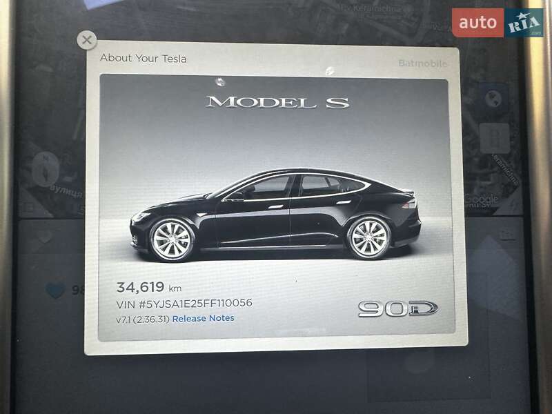 Лифтбек Tesla Model S 2015 в Киеве