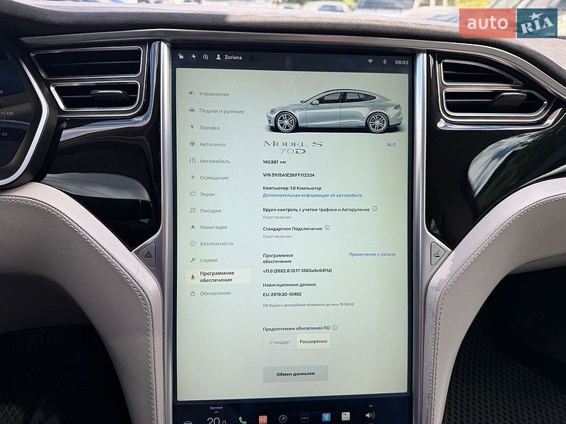 Ліфтбек Tesla Model S 2015 в Києві