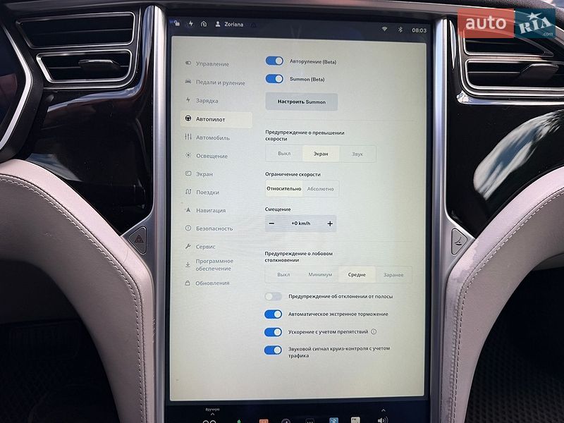 Ліфтбек Tesla Model S 2015 в Києві