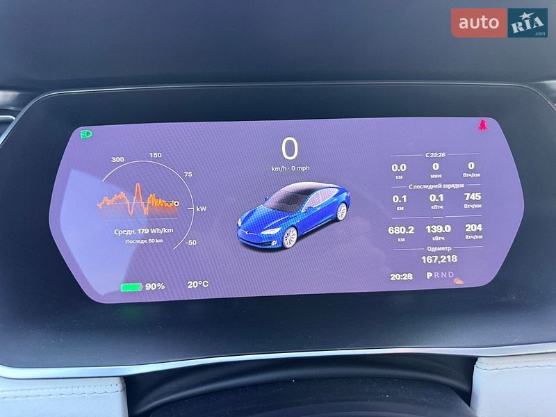Ліфтбек Tesla Model S 2017 в Києві