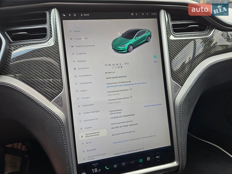 Лифтбек Tesla Model S 2018 в Киеве
