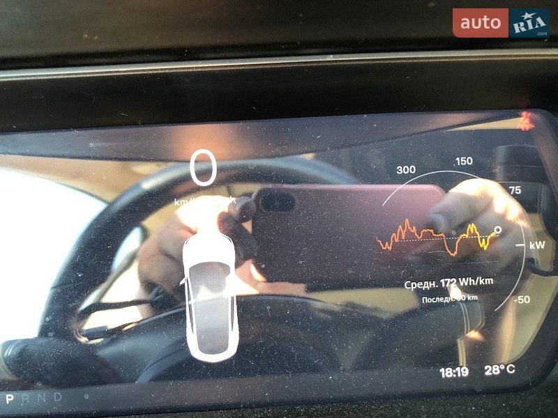 Ліфтбек Tesla Model S 2016 в Києві