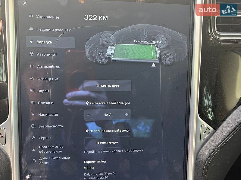 Лифтбек Tesla Model S 2015 в Днепре