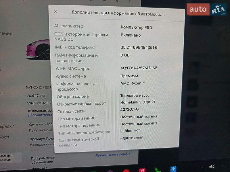 Ліфтбек Tesla Model S 2022 в Києві