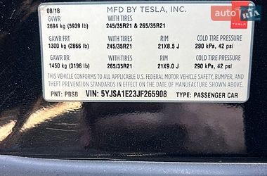 Лифтбек Tesla Model S 2018 в Киеве фото 30 Лифтбек Tesla Model S 2018 в Киеве