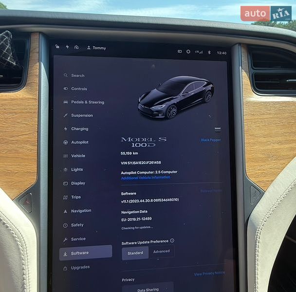Лифтбек Tesla Model S 2018 в Днепре