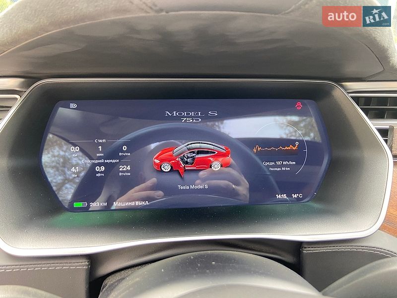 Ліфтбек Tesla Model S 2017 в Чернівцях
