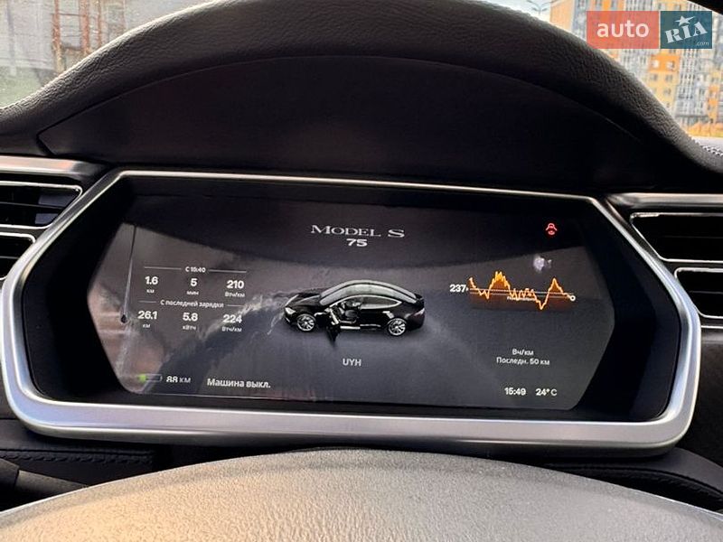 Лифтбек Tesla Model S 2012 в Киеве фото 12 Лифтбек Tesla Model S 2012 в Киеве
