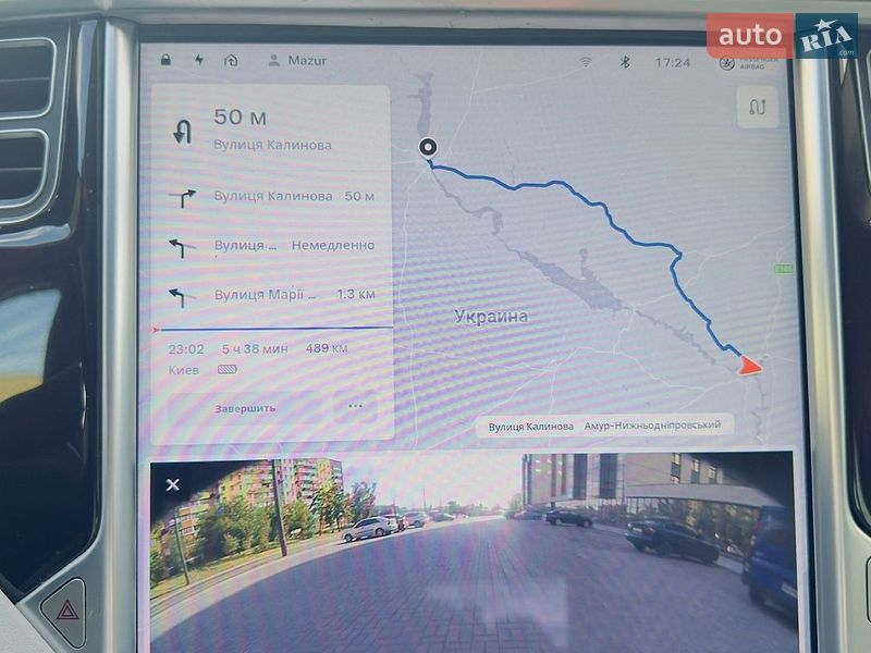 Лифтбек Tesla Model S 2013 в Днепре