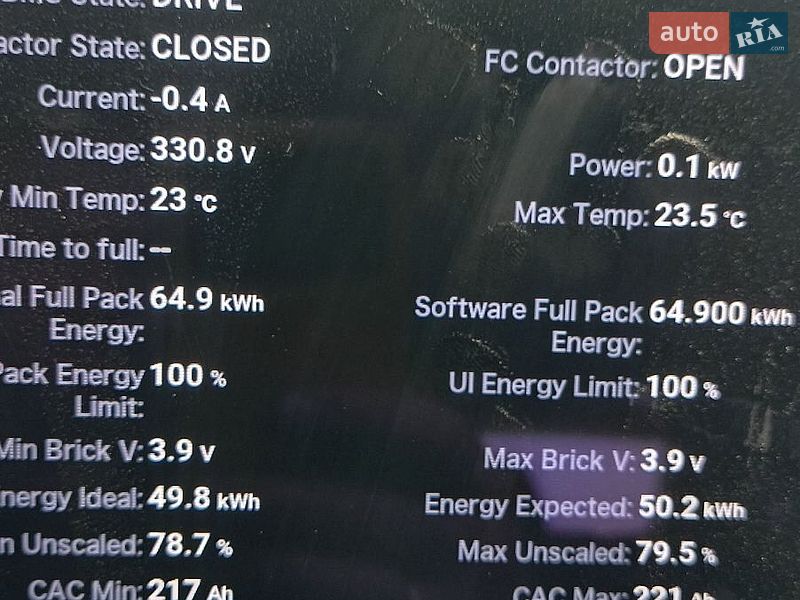 Лифтбек Tesla Model S 2015 в Львове