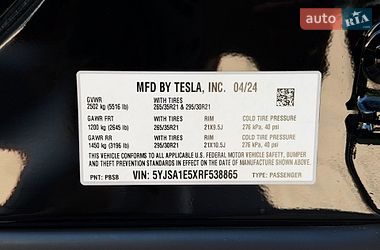 Лифтбек Tesla Model S 2024 в Киеве