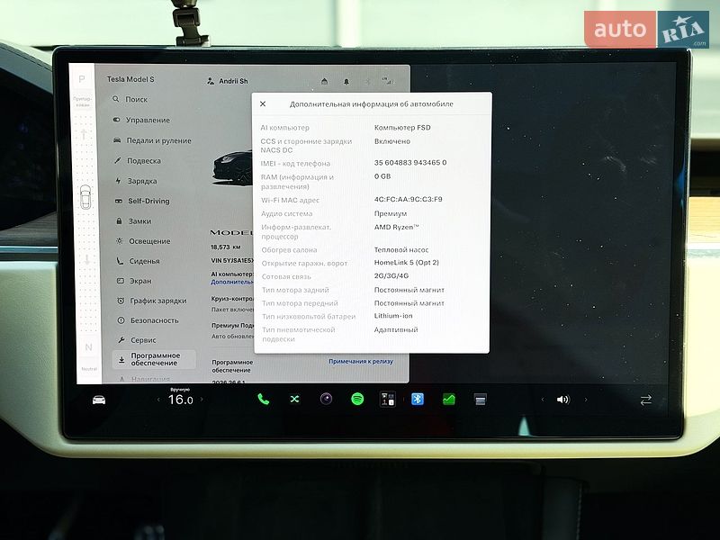 Лифтбек Tesla Model S 2024 в Киеве