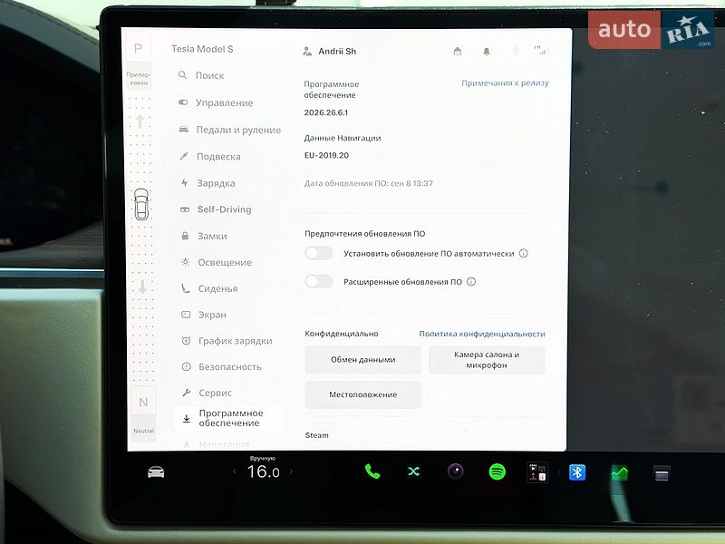 Лифтбек Tesla Model S 2024 в Киеве