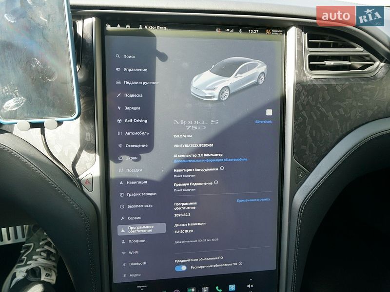 Лифтбек Tesla Model S 2018 в Черновцах