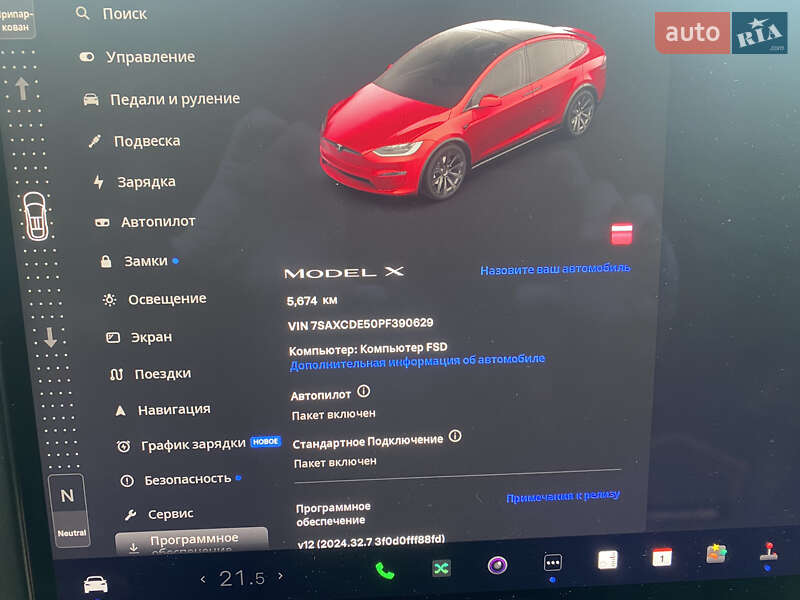 Внедорожник / Кроссовер Tesla Model X 2023 в Львове