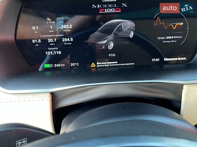 Внедорожник / Кроссовер Tesla Model X 2018 в Киеве фото 10 Внедорожник / Кроссовер Tesla Model X 2018 в Киеве