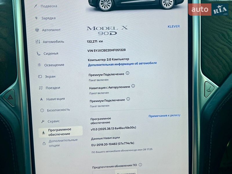 Внедорожник / Кроссовер Tesla Model X 2017 в Хмельницком
