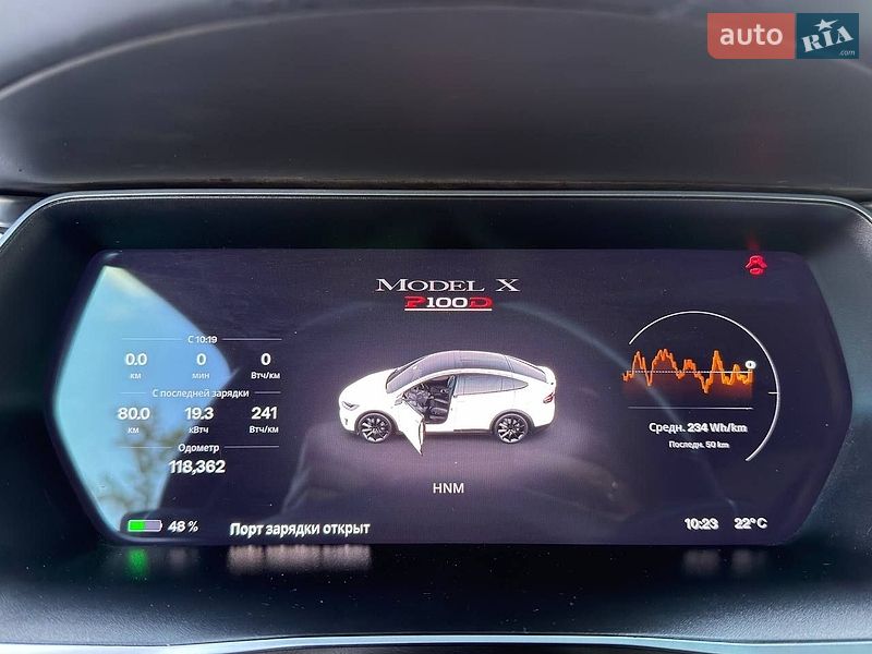 Позашляховик / Кросовер Tesla Model X 2017 в Києві