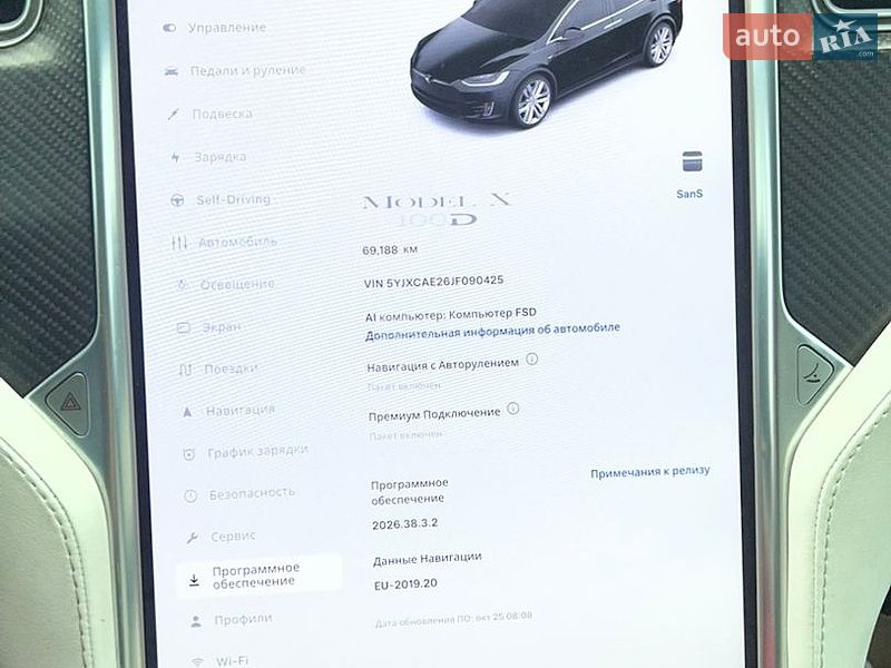 Позашляховик / Кросовер Tesla Model X 2018 в Черкасах