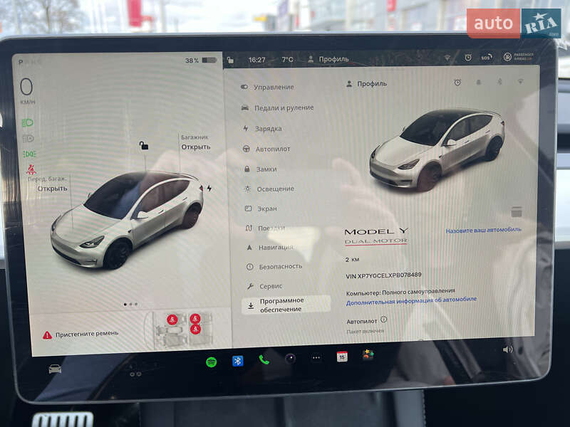 Позашляховик / Кросовер Tesla Model Y 2023 в Вінниці фото 14 Позашляховик / Кросовер Tesla Model Y 2023 в Вінниці