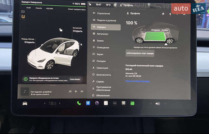Внедорожник / Кроссовер Tesla Model Y 2021 в Самаре