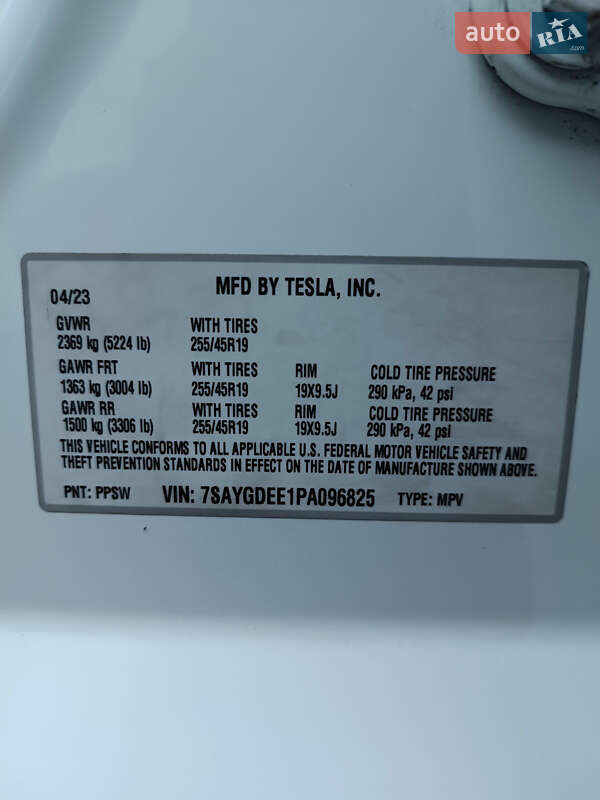 Внедорожник / Кроссовер Tesla Model Y 2023 в Виннице
