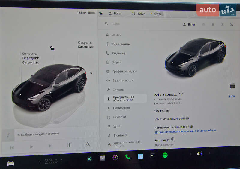 Внедорожник / Кроссовер Tesla Model Y 2022 в Киеве