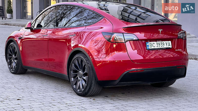 Внедорожник / Кроссовер Tesla Model Y 2021 в Львове