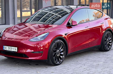 Внедорожник / Кроссовер Tesla Model Y 2021 в Львове