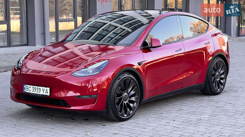 Внедорожник / Кроссовер Tesla Model Y 2021 в Львове