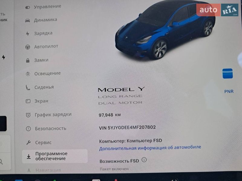 Внедорожник / Кроссовер Tesla Model Y 2021 в Надворной фото 19 Внедорожник / Кроссовер Tesla Model Y 2021 в Надворной