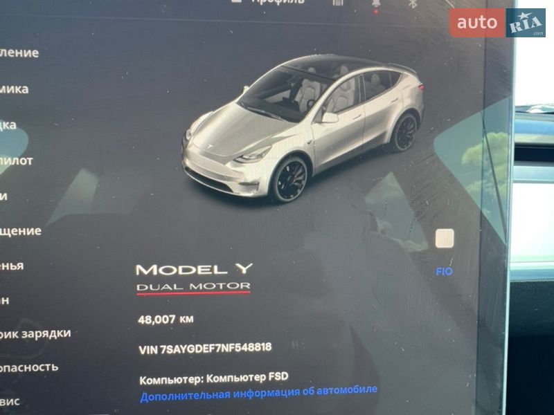 Позашляховик / Кросовер Tesla Model Y 2022 в Луцьку