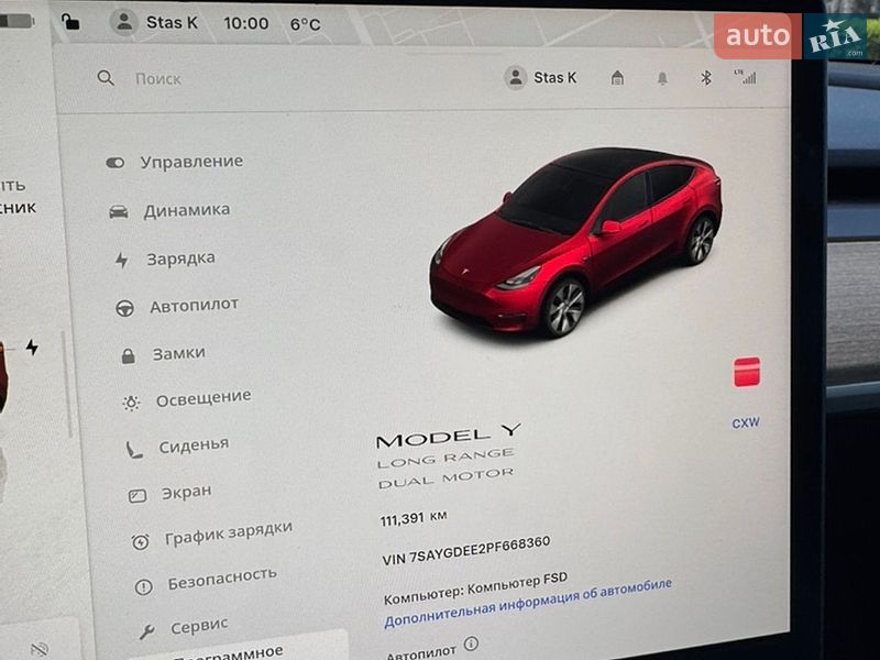 Позашляховик / Кросовер Tesla Model Y 2023 в Києві