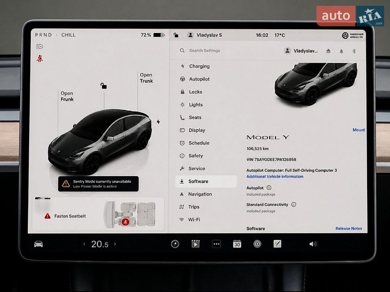 Позашляховик / Кросовер Tesla Model Y 2023 в Вінниці фото 14 Позашляховик / Кросовер Tesla Model Y 2023 в Вінниці