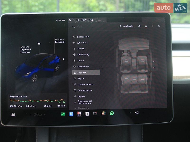 Внедорожник / Кроссовер Tesla Model Y 2022 в Киеве
