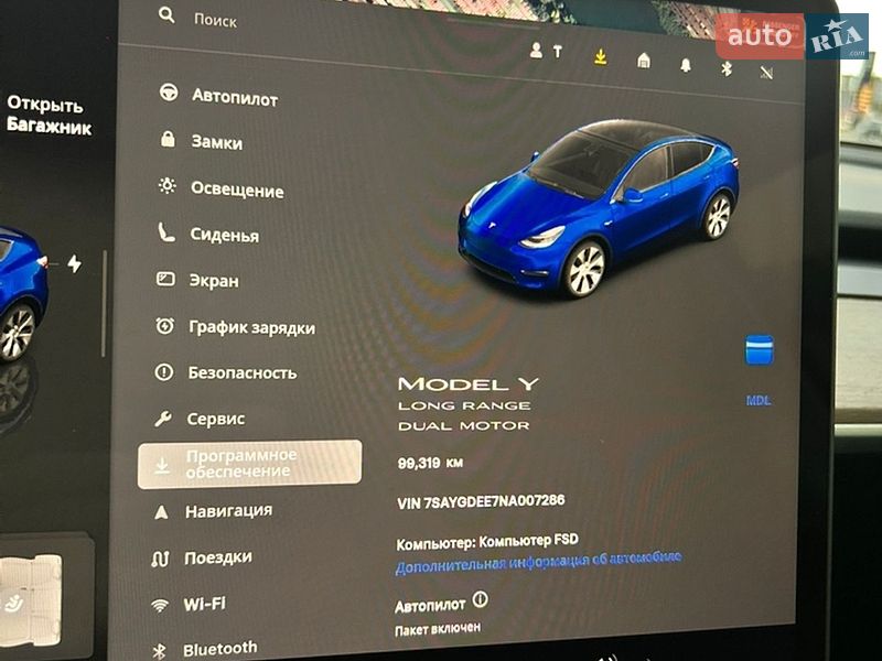 Внедорожник / Кроссовер Tesla Model Y 2022 в Киеве