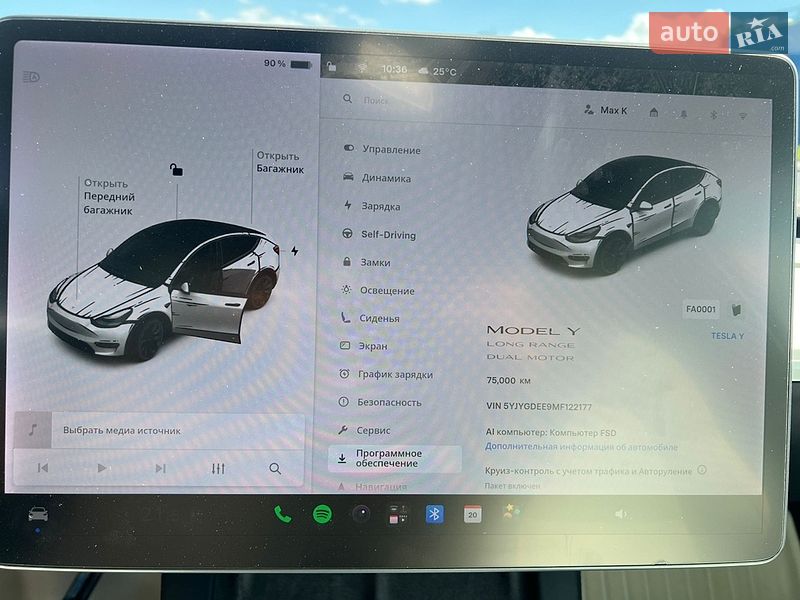 Позашляховик / Кросовер Tesla Model Y 2021 в Києві фото 23 Позашляховик / Кросовер Tesla Model Y 2021 в Києві