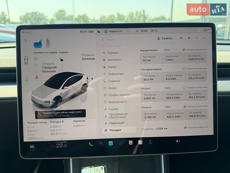 Внедорожник / Кроссовер Tesla Model Y 2025 в Киеве