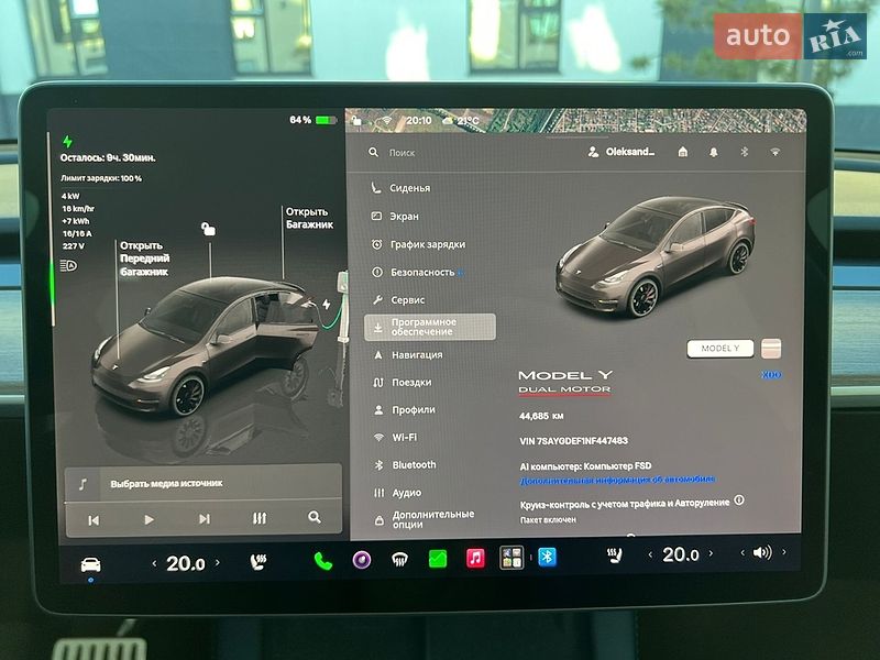 Внедорожник / Кроссовер Tesla Model Y 2022 в Киеве