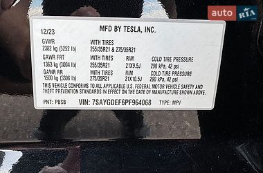 Внедорожник / Кроссовер Tesla Model Y 2023 в Одессе
