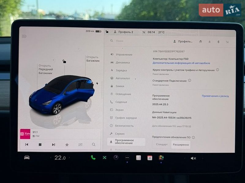 Внедорожник / Кроссовер Tesla Model Y 2023 в Львове фото 6 Внедорожник / Кроссовер Tesla Model Y 2023 в Львове