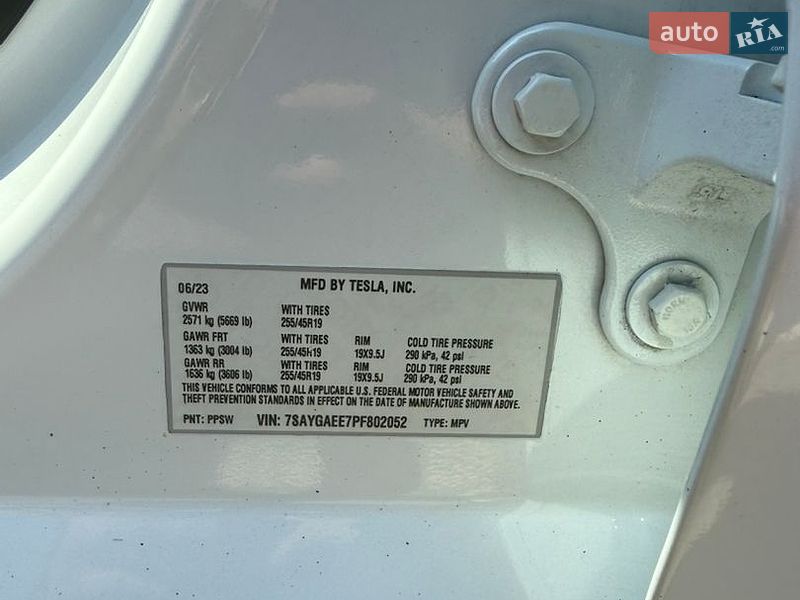 Внедорожник / Кроссовер Tesla Model Y 2023 в Виннице