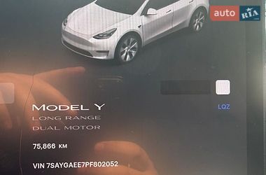 Внедорожник / Кроссовер Tesla Model Y 2023 в Виннице